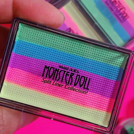 Inked Doll Cosmetics - *UV* UNICORN PASTEL PRIDE Striped Wet Liner