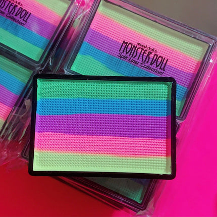 Inked Doll Cosmetics - *UV* UNICORN PASTEL PRIDE Striped Wet Liner