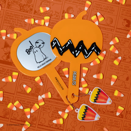 Profusion Cosmetics - Peanuts Halloween| Hello Great Pumpkin Handheld Mirror