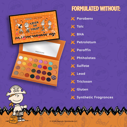 Profusion Cosmetics - Peanuts Halloween | Trick or Treat 31 Shade Palette