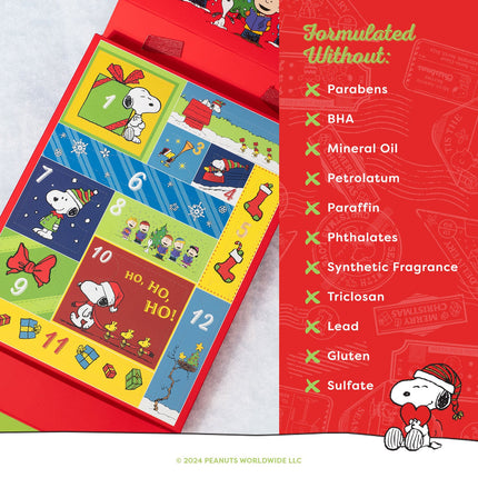 Profusion Cosmetics - Peanuts Holiday | 12 Days of Advent Calendar