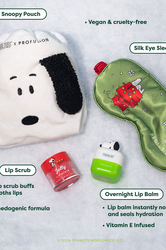 Profusion Cosmetics - Peanuts Holiday | And To All A Goodnight Set