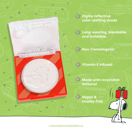 Profusion Cosmetics - Peanuts Holiday | Snoopy's Snow Day Pressed Highlighter