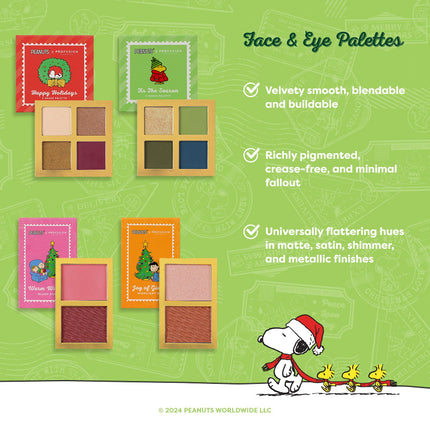 Profusion Cosmetics - Peanuts Holiday | Merry Christmas Charlie Brown Vanity Set