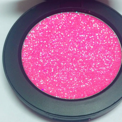 Inked Doll Cosmetics - "PINK SUGAR !" Single Pressed Glitter Palette