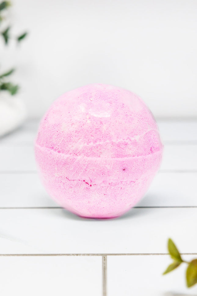 Poofy Organics - Pink Watermelon Kids Bath Bomb