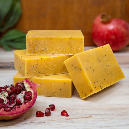 Poofy Organics - Pomegranate Pear Soap Bar