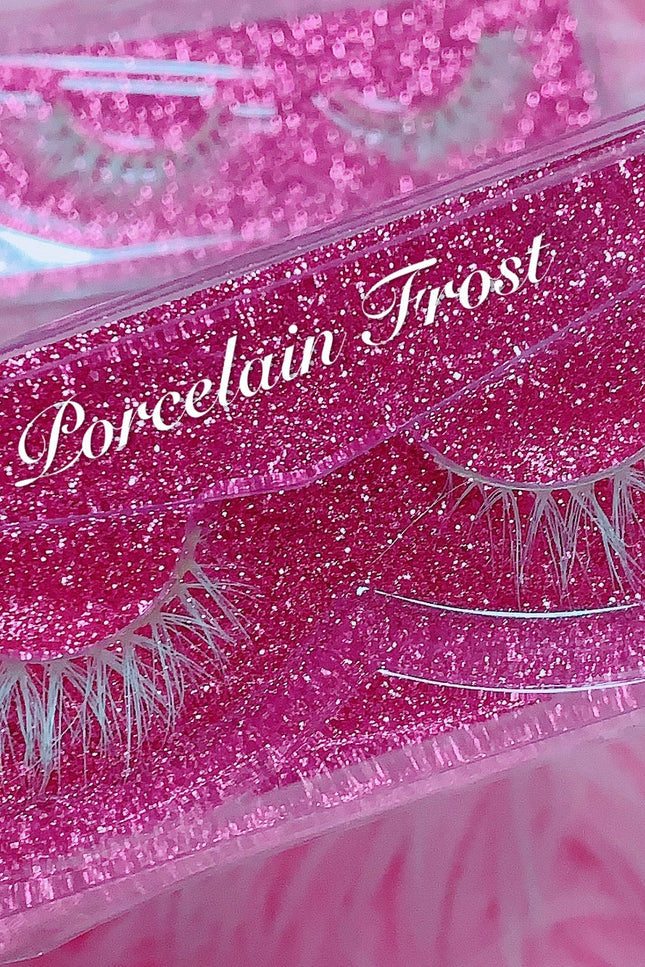 Inked Doll Cosmetics - *PORCELAIN FROST* (White) DreamDoll COLOR Lashes!