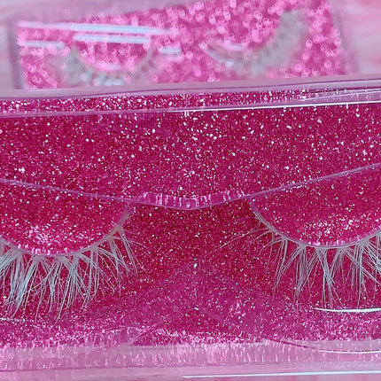 Inked Doll Cosmetics - *PORCELAIN FROST* (White) DreamDoll COLOR Lashes!