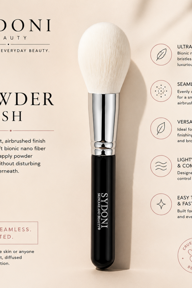 Sydoni - MOST LOVED! POWDER BRUSH (BIONIC NANO FIBER)