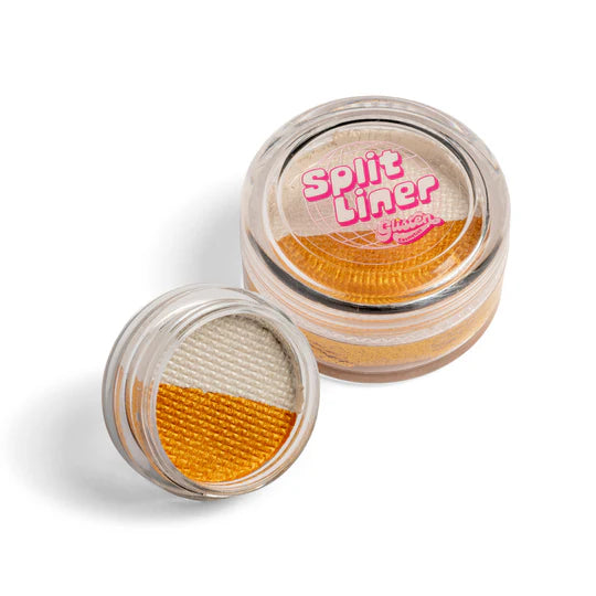 Glisten Cosmetics - Split Liner - Precious (Gold and Silver) -  Small (3g)