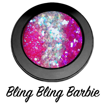 Inked Doll Cosmetics - *BLing BLing BARBIE* Pressed Glitter