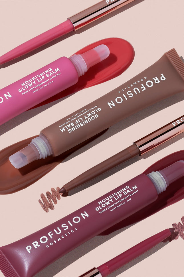 Profusion Cosmetics - Lip Treat Duo Soft Matte Creamy Lip Liner & Nourishing Glowy Lip Balm