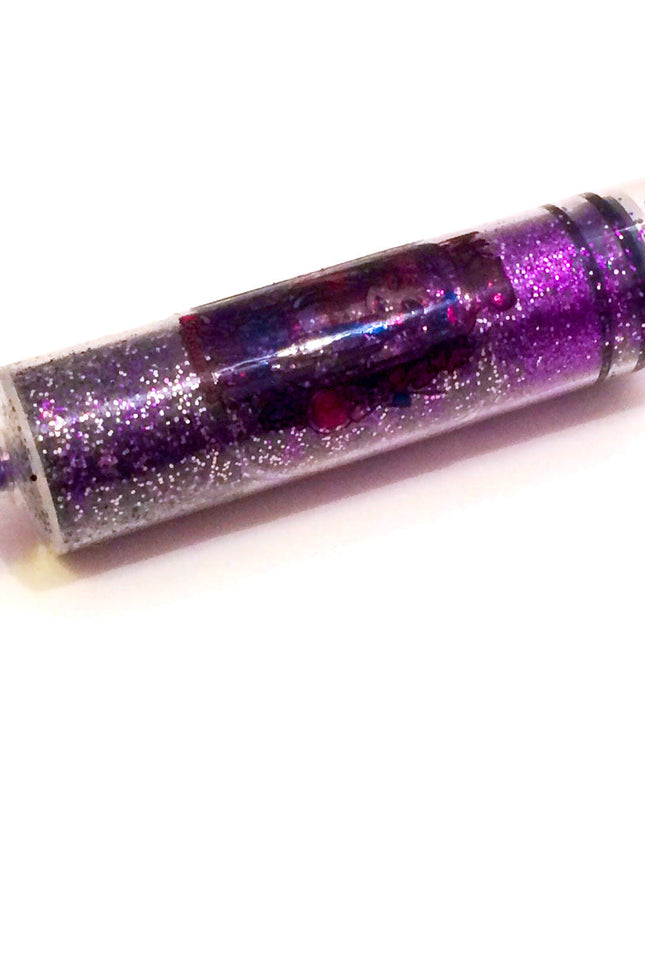 Inked Doll Cosmetics - PURPLE DAHLIA GlamDoll Glitter Syringe