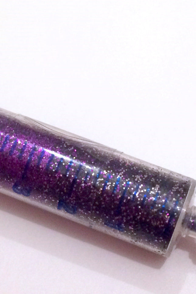 Inked Doll Cosmetics - PURPLE DAHLIA GlamDoll Glitter Syringe