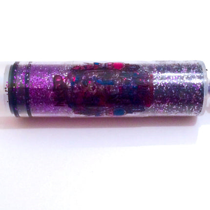 Inked Doll Cosmetics - PURPLE DAHLIA GlamDoll Glitter Syringe