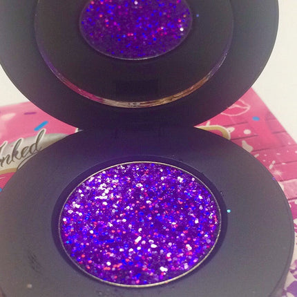 Inked Doll Cosmetics - "PURPLE REIGN!" Single Pressed Glitter Palette