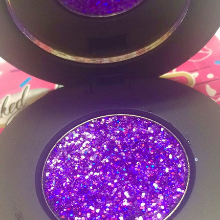 Inked Doll Cosmetics - "PURPLE REIGN!" Single Pressed Glitter Palette