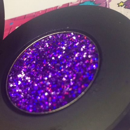 Inked Doll Cosmetics - "PURPLE REIGN!" Single Pressed Glitter Palette