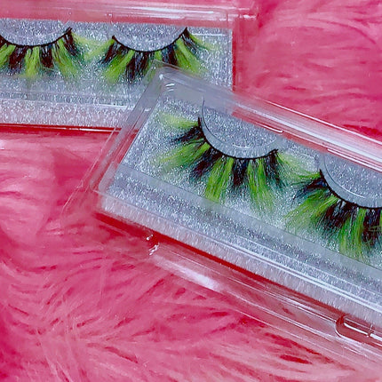 Inked Doll Cosmetics - *Queen BEE-OTCH* (Black & Yellow) DreamDoll COLOR Lashes!