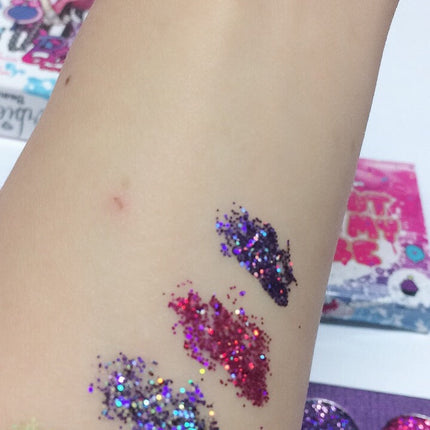 Inked Doll Cosmetics - QUEEN'S PALACE METALLIC Pressed Glitter Quad