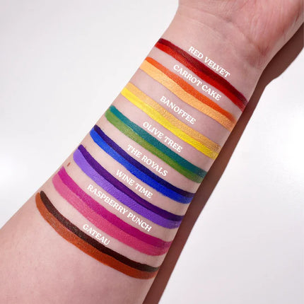 Glisten Cosmetics - Split Liner - Red Velvet (Red) -  Small (3g)