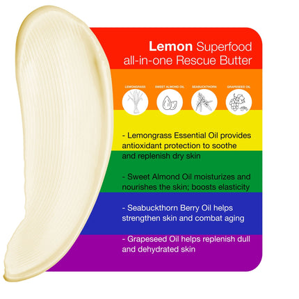 skinChemists US - Pride Edition Lemon Superfood All-In-One Rescue Butter 50ml
