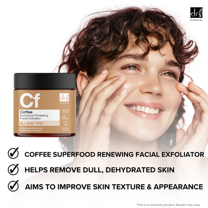skinChemists US - Coffee Superfood Renewing Facial Exfoliator 60ml