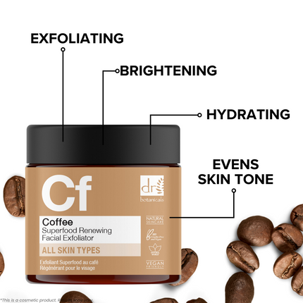 skinChemists US - Coffee Superfood Renewing Facial Exfoliator 60ml