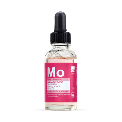 skinChemists US - Moroccan Rose Facial Oil with Hyaluronic Acid & Vitamin C