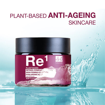 skinChemists US - Retinol Complex 1%, Skin Firming Complex 1% & Hyaluronic Acid 1% Night Moisturiser 60ml