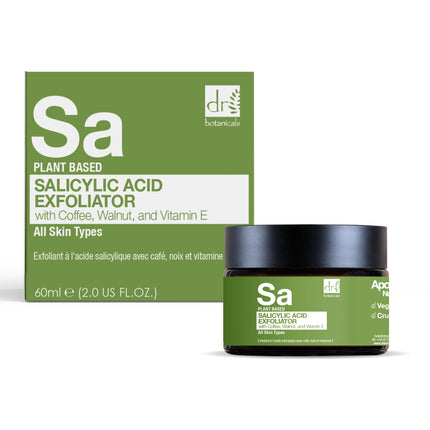 skinChemists US - Salicylic Acid Exfoliator with Coffee, Walnut & Vitamin E 60ml