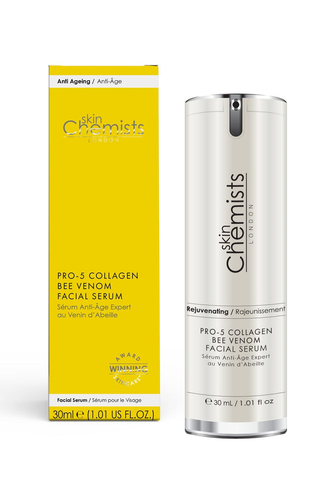 skinChemists US - skinChemists Pro-5 Collagen Bee Venom Facial Serum 30ml