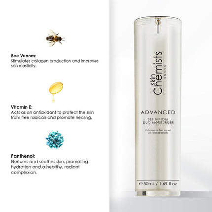 skinChemists US - skinChemists Advanced Bee Venom Duo Moisturiser 50ml Twin Value Savings Pack