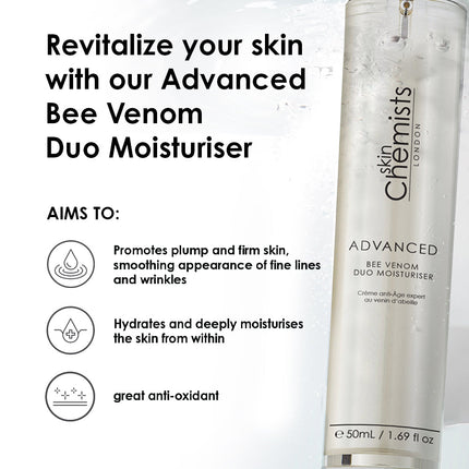 skinChemists US - skinChemists Advanced Bee Venom Duo Moisturiser 50ml Twin Value Savings Pack