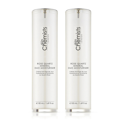 skinChemists US - skinChemists Rose Quartz Duo Moisturiser 50ml Twin Value Savings Pack