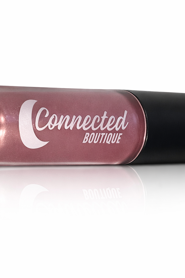 Connected Boutique - Rose- Metallic Pink Bold Longwear Liquid Lipstick – Transfer‑Proof Matte