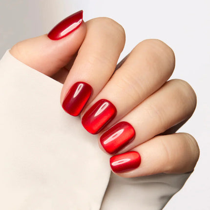 Nail Pop Studio - Hot Love Square Nails - Press On Nails | Long Lasting & Reusable