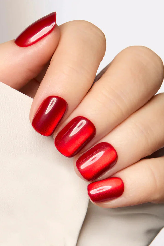 Nail Pop Studio - Hot Love Square Nails - Press On Nails | Long Lasting & Reusable