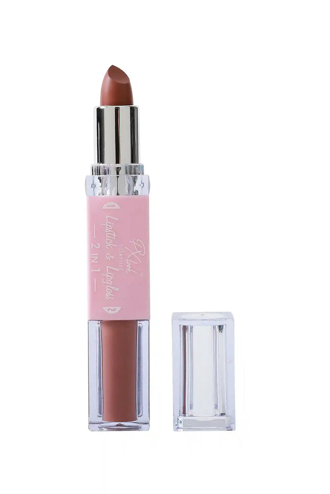 Prolux Cosmetics - 2-in-1 Lipstick and Lip Gloss Combo