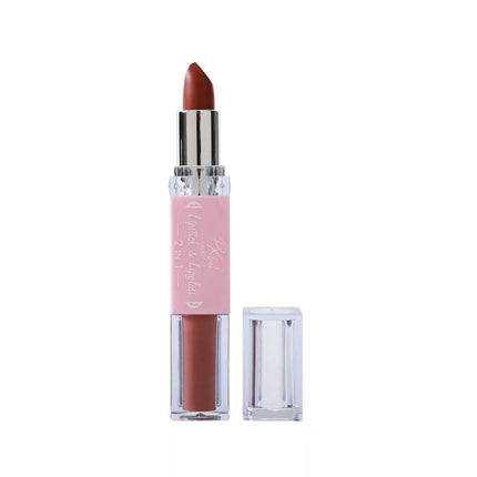 Prolux Cosmetics - 2-in-1 Lipstick and Lip Gloss Combo