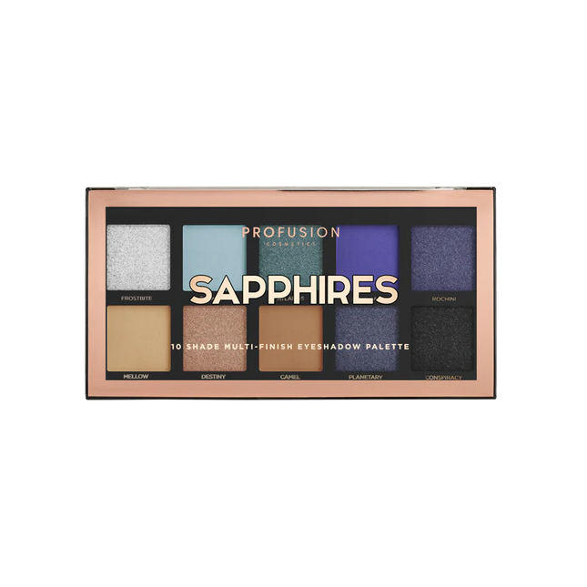 Profusion Cosmetics - Sapphires 10 shade palette