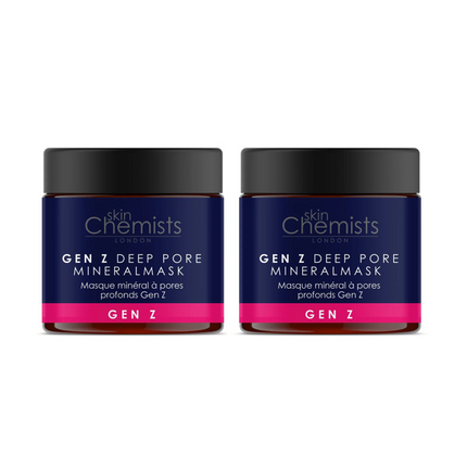 skinChemists US - skinChemists Gen Z Deep Pore Clay Mask 60ml Twin Value Savings Pack