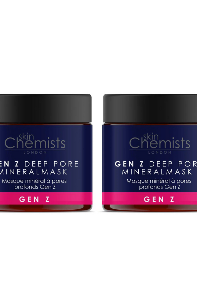 skinChemists US - skinChemists Gen Z Deep Pore Clay Mask 60ml Twin Value Savings Pack