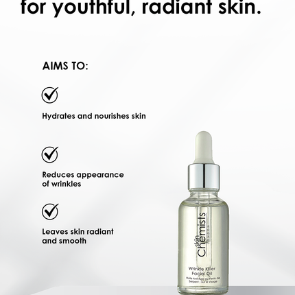 skinChemists US - Wrinkle Killer Facial Oil 30ml