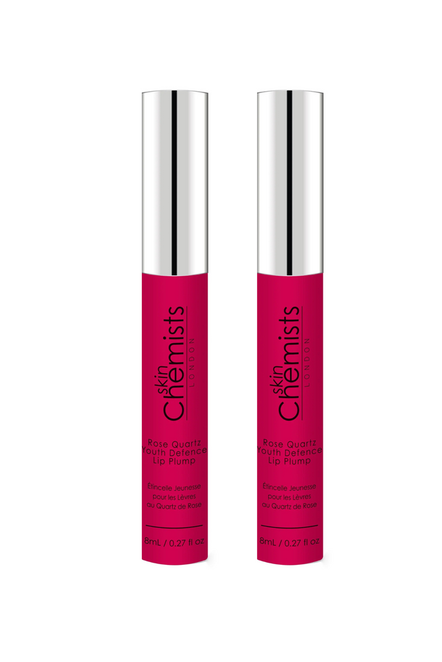 skinChemists US - skinChemists Rose Quartz Youth Defence Lip Plump 8ml Twin Value Savings Pack