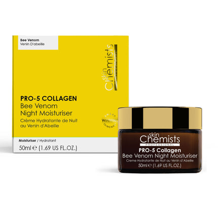 skinChemists US - SC Pro-5 Collagen Bee Venom Night Moisturiser 50ml