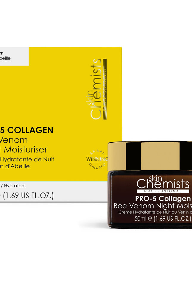 skinChemists US - SC Pro-5 Collagen Bee Venom Night Moisturiser 50ml