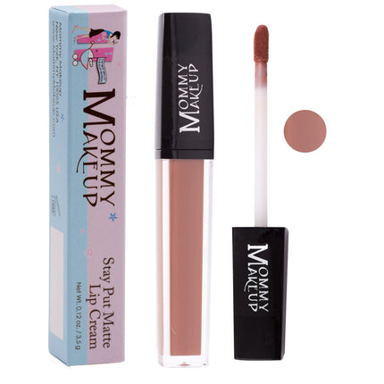 Mommy Makeup - Sienna Stay Put Matte Lip Cream | Stunning Kiss-Proof Lipstick