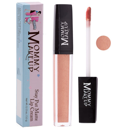 Mommy Makeup - Farrah Stay Put Matte Lip Cream | Stunning Kiss-Proof Lipstick